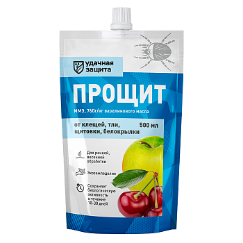 Средство от зимующих вредителей 500мл ПРОЩИТ Удачная защита
