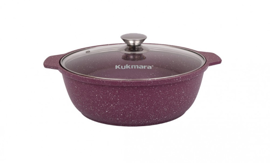 Кастрюля-жаровня 3,0л со стекл.крышкой АП"Trendy style" (mystery) ж31tsm