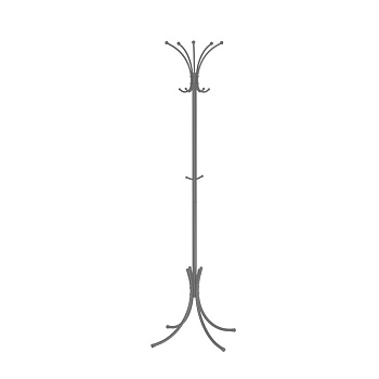 Вешалка напольная  "Корона" разборная (Графит)