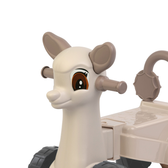 Каталка детская "Олененок" (бежевый) М8746