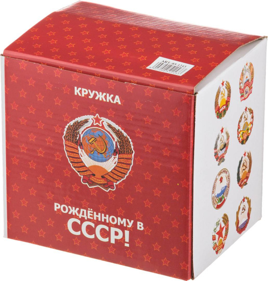 КРУЖКА LEFARD "СССР" 500 МЛ (КОР=24ШТ.) (85-1243)