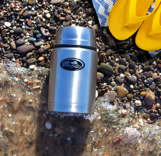 Термос ш/г суповой с ложкой NTS-500 (BIOSTAL)