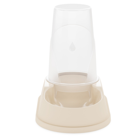 Автокормушка и автопоилка ALTA для кошек и собак 1,5л (бежевый) М8718