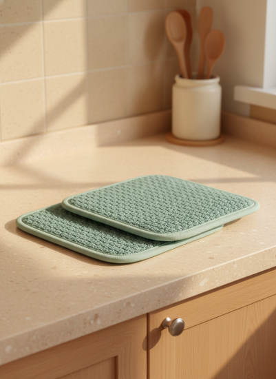 Набор прихваток 2 шт 18*18 см OLS-140-1