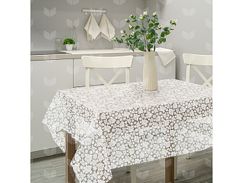 Скатерть ПВХ столовая "Муза" 110х132 см (МИКС) 7097-mix