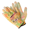 PR-PU054 Перчатки садовые «ФЛОРИСТ», полиэстер, полиуретановое покрытие, разноцв, микс цветов №1