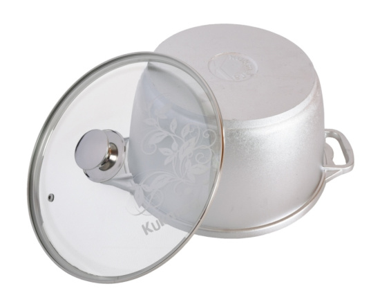 Кастрюля 6,0л со стеклянной крышкой к61 Кастрюля 6,0л со стеклянной крышкой к61