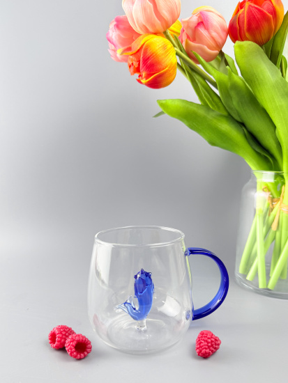 Кружка с фигуркой на дне 400мл OLS-237-1