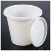Горшок цветочный Эконом 10л с под белый М7257