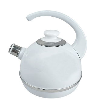 Чайник 3,5л Т04/35/03/37/Н03 конс.ручка белый/Цветущий гранат (декор-нерж.сталь на белом) 