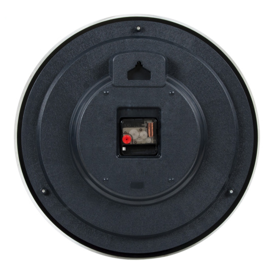 В4-009 Gr Будильник кварц d=15см корпус серый "Узор" "Рубин"