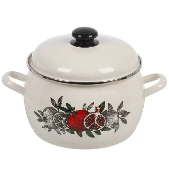 Кастрюля 5,0 литров (Цвет граната) С-4216АП2/4Жм