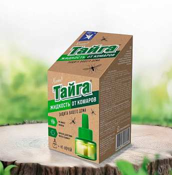 Наполнитель жидкостной от комаров 45 ночей Тайга Хит! Ликвид ИН-143