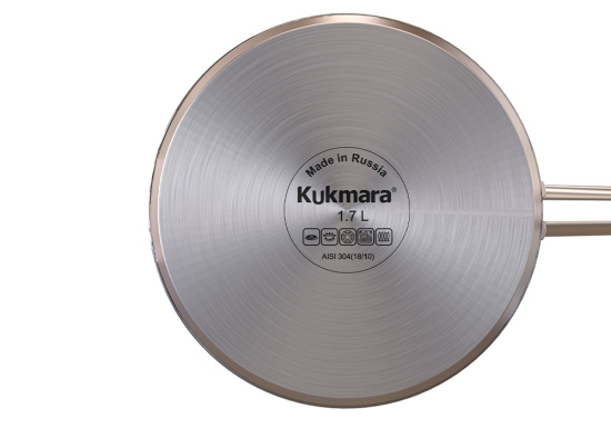 Сковорода линии "SAFIA" 1,7л, д,22см, со стеклянной крышкой SF-FP1722G