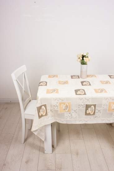 Клеенка 137см Lace Print CYM-213F-3 беж,,