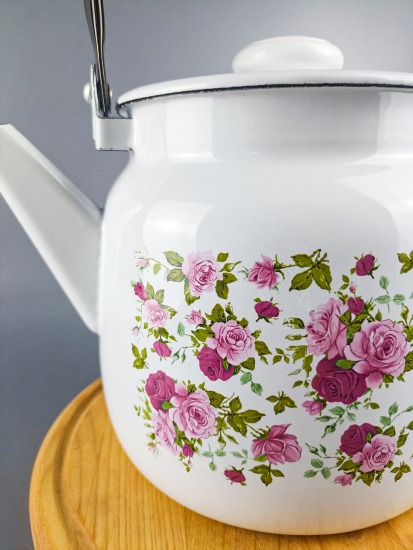 Чайник для плиты 3,5л С-2713П2/4Рч "Китайская роза" 