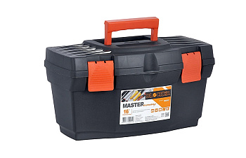 Набор ящик для инструментов "MasterEconomy 16"+органайзер Master 5.5 черный/оранж. BR6671