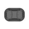 Мыльница дорожная "Фигурная" (графитовый) М8729