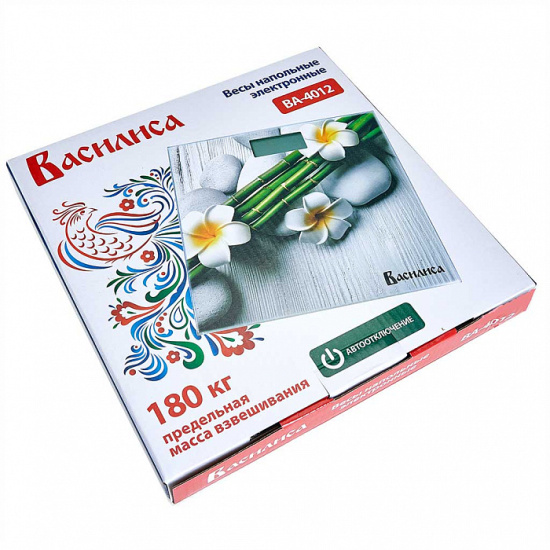 Весы напольные электронные ВАСИЛИСА ВА-4012 "Спа"