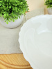 Салатник 6 "Белье" свк6-WHITE вырезной край 103610 Салатник 6 "Белье" свк6-WHITE вырезной край 103610