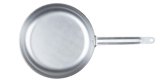 Сковорода 180мм,без крышки,металлическая ручка (12181)