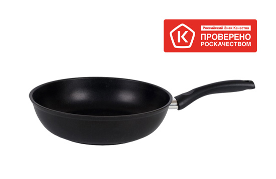 Сковорода 260/60-М с ручкой утолщенным дном,антипригарным покрытием с262а Сковорода 260/60-М с ручкой утолщенным дном,антипригарным покрытием с262а