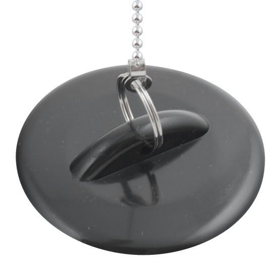 Пробка для ванной резиновая Ретро с цепочкой ID9954