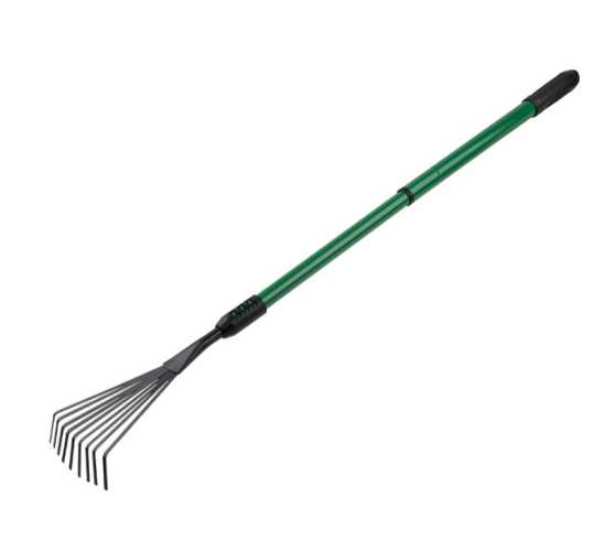 Грабельки веерные 9-ти зубые с телескопической ручкой СТА101 D 333760
