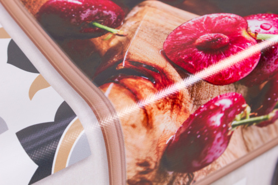 Клеенка 140см "Mirror" Спелая черешня GX-277A