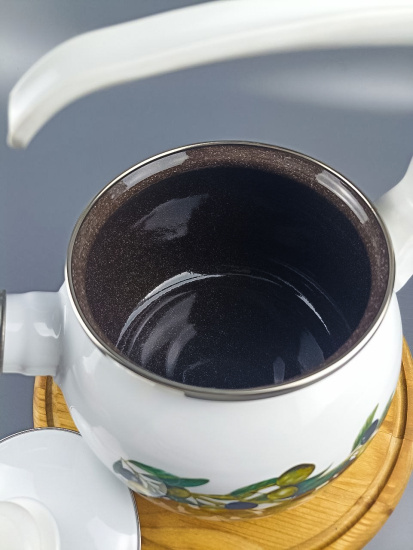 Чайник для плиты 2,5л С-2711АП/4Рч Оливковая ветвь 