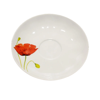 Блюдце чайное 140мм Алый мак 089772