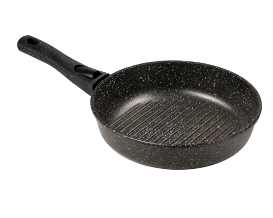 Сковорода гриль 260/70мм со съемной ручкой без крышки сг2612аг