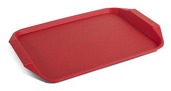 Поднос 30х43см темно-красный С48ТКР