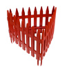 Заборчик декор. Красный