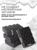 Губка для мытья посуды XL ЧИСТЮЛЮ "4XL ПЕННЫЙ ЭФФЕКТ" 4шт черные П0323