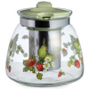 ЗАВАРОЧНЫЙ ЧАЙНИК AGNESS С ФИЛЬТРОМ "ЗЕМЛЯНИКА" 900 МЛ. (885-108)