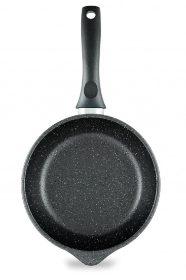 Сковорода 18 "Каменная" Черный гранит н/р 18118у Сковорода 18 "Каменная" Черный гранит н/р 18118у