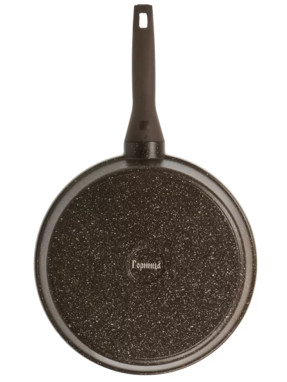 Сковорода 280/70мм Горница ДУЭТ Шоколадный мусс индукц. съем/руч. с кр. (п/у), Ис8284Дш