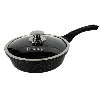 Сковорода 280мм Юбил. индукц. пласт/руч. с кр. (п/у), Ис8283юб