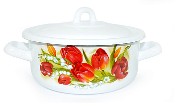 Кастрюля 1,45л "Ласковый май" С-16072/4Э 