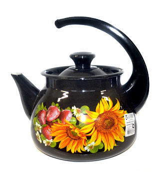 Чайник для плиты 3,0л без свистка  к/р 42704-122/6 (г.Керчь)