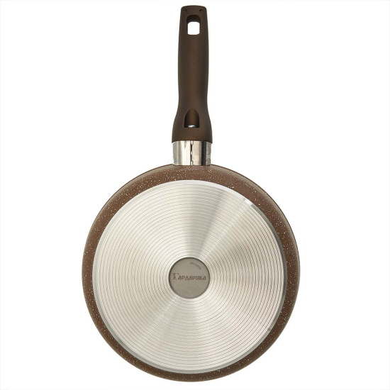 Сковорода д. 220 с а/п покрытием с бакелитовой ручкой б/крышки 1222-07