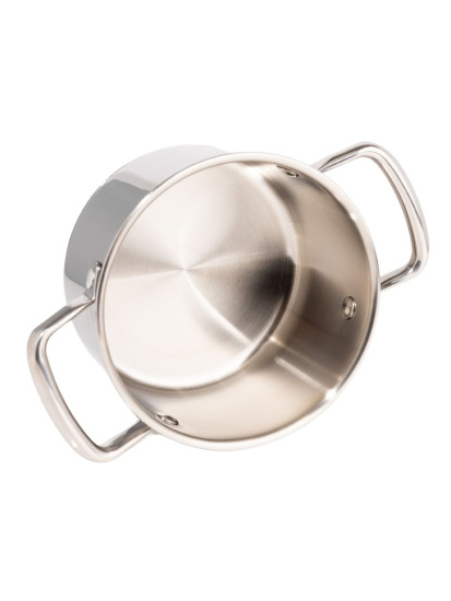 Кастрюля линии "LEON" 1,8л, д.16см, со стекл. крышкой LN-CA1816G Кастрюля линии "LEON" 1,8л, д.16см, со стекл. крышкой LN-CA1816G