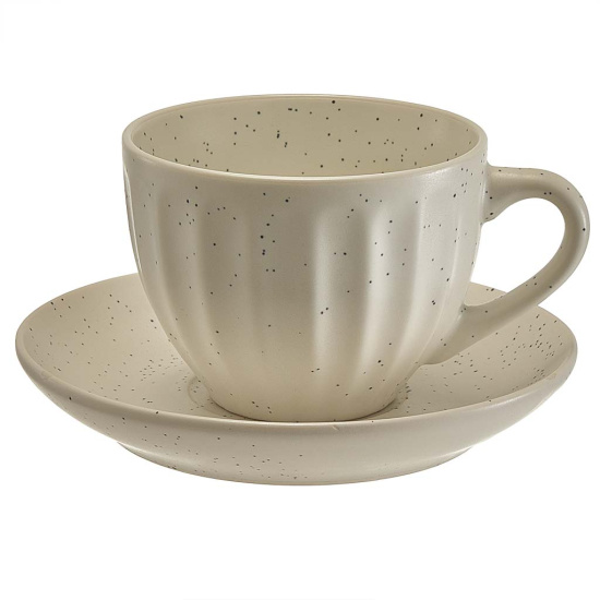 Чайный набор 8 пр. (240 мл) на металлической подставке "Latte" Ф11-060К/8  