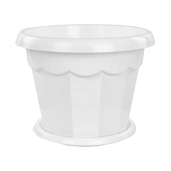 Горшок цв."Гармония" 1,5л (белый) М1409