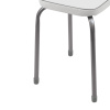 Табурет "Фабрик 3" без обода на 4-х опорах ТФ03 светло-серый