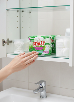 Прокладки гигиенические днев."Wikky" экстра драй 10 шт