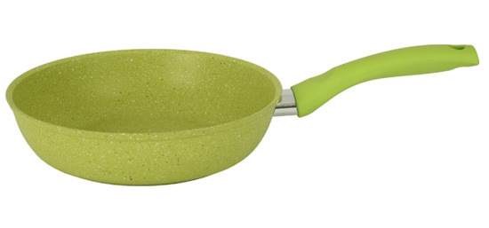 Сковорода 260мм с ручкой,антипригарное покрытие "Trendy style" (lime) 260tsl
