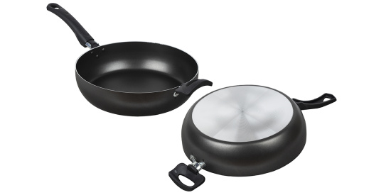 39692615 Сотейник 260мм, 2 ручки, б/кр, а/п "Атлас"