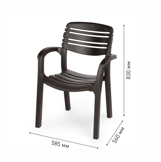 Кресло "Атлант" (мокко) М8943